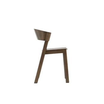 Muuto Cover side chair, stained dark brown