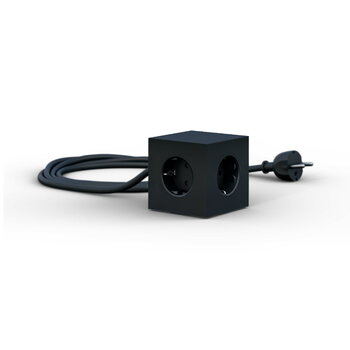 Avolt Square 1 USB extension cord, Stockholm black