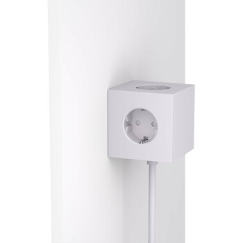 Avolt Square 1 USB extension cord, Gotland grey