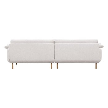 Interface Canapé Bebé avec méridienne, droite, beige, Muru 472 - chêne