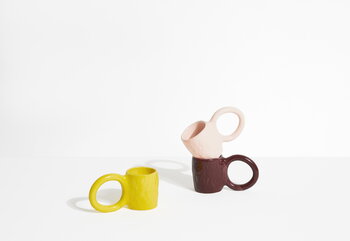 Petite Friture Donut mug, M, lemon