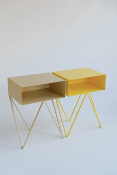 &New Robot sivupöytä, keltainen
