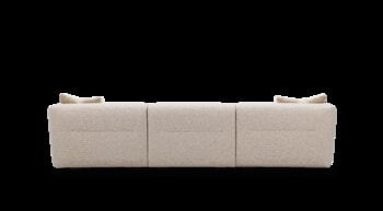 Fredericia Nami Sofa, 3-Sitzer, Beige Zero 0001