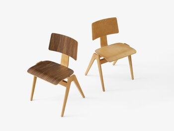 &Tradition Daystak RD1 side chair, beech - walnut