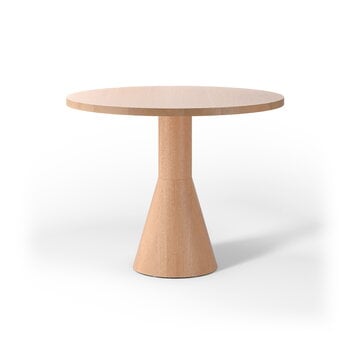 Massproductions Draft dining table, beech