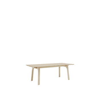 Muuto Earnest extendable table, 205 x 100 cm, oiled oak, extra image