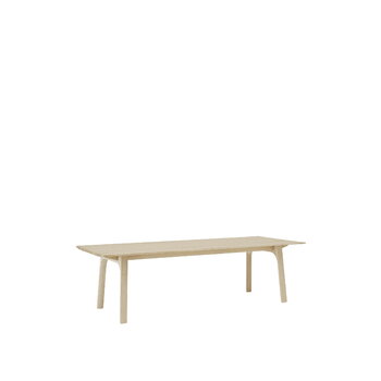 Muuto Earnest extendable table, 260 x 100 cm, oiled oak