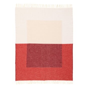 Northern Echo throw, 130 x 170 cm, red, extra image