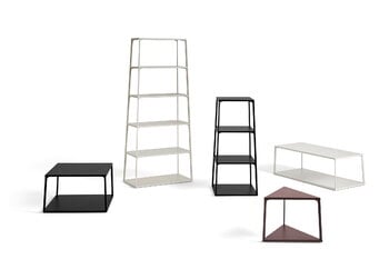 HAY Eiffel shelf, square, 4 layers, black