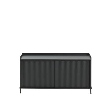 Muuto Enfold sideboard, 124,5 cm, low, black