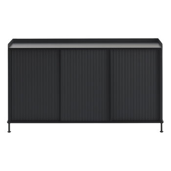 Muuto Enfold sideboard, 148 cm, hög, svart