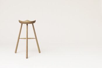 Form & Refine Shoemaker Chair No. 78 Barhocker, weiß geölte Eiche