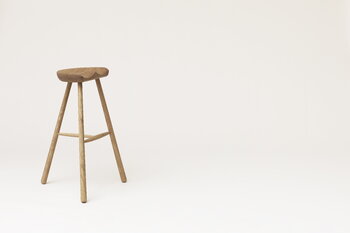 Form & Refine Sgabello da bar Shoemaker Chair No. 78, rovere oliato bianco