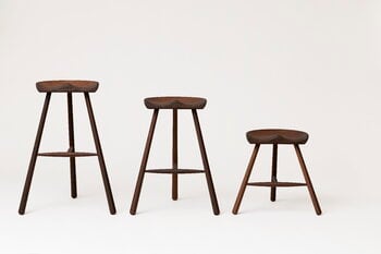 Form & Refine Shoemaker Chair No. 78 bar stool, smoked oak
