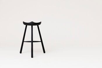 Form & Refine Shoemaker Chair No. 68 bar stool, black beech