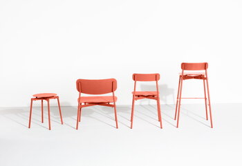 Petite Friture Fromme stool, coral