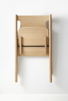 Nikari Faneeri folding chair, lacquered oak, extra image