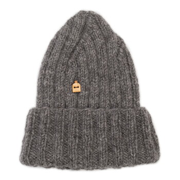 Myssyfarmi Farmester KnitKit for beanie, Rauhansuu, nat stone gray