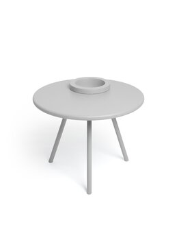 Fatboy Bakkes side table with pot, light grey