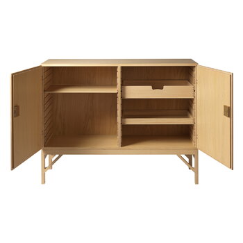 FDB Møbler A232 sideboard, lackad ek