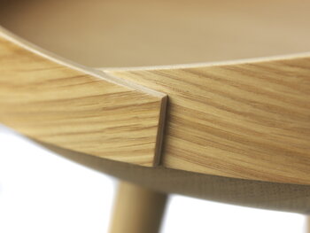 FDB Møbler D106 Bakkedal side table, lacquered oak