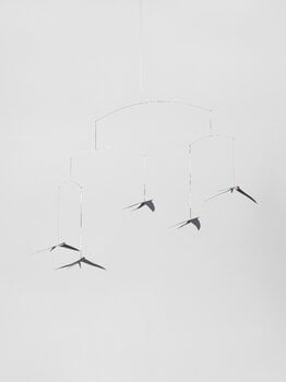 Flensted Mobiles Flying Swallows 5 mobile, extra image