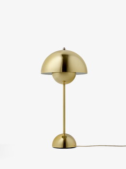 &Tradition Flowerpot VP3 table lamp, polished brass