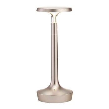 Flos Bon Jour Unplugged table lamp, matt chrome - clear, extra image