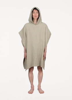 Frama Light Towel poncho, sage green, extra image