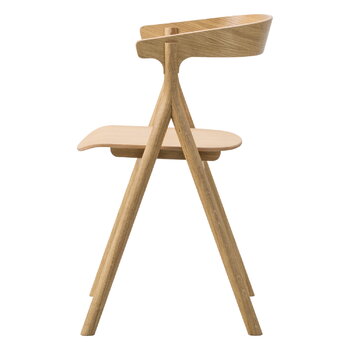 Fredericia Yksi chair, lacquered oak