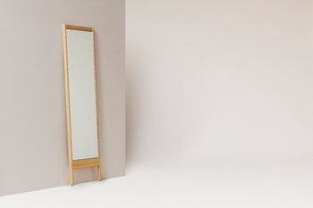Form & Refine A Line mirror, oak