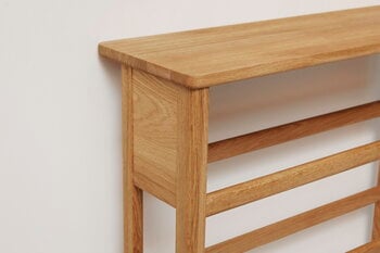 Form & Refine A Line shoe rack, 72 cm, oak