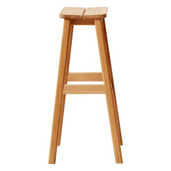 Form & Refine Angle barstool 75 cm, oak