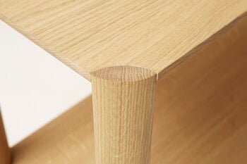 Form & Refine Leaf shelf 1x2, white oiled oak