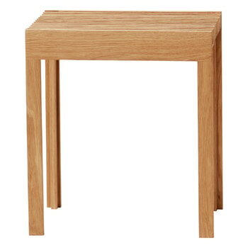 Form & Refine Lightweight stool, oiled oak