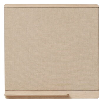 Form & Refine Rim pinboard, 75 x 75 cm, white oiled oak