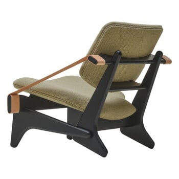 Fasetti Jumbo lounge chair, black - Coda green, extra image