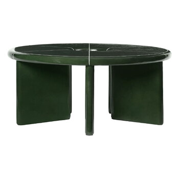 Ferm Living Deya sohvapöytä, 80 cm, tummanvihreä, tuotteen lisäkuva