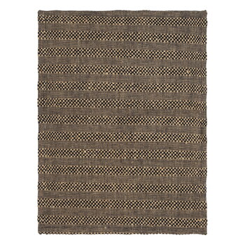 Ferm Living Gather tabletti, 4 kpl, musta - luonnonvärinen, tuotteen lisäkuva