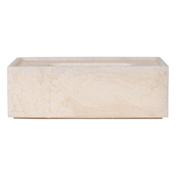 Ferm Living Scatola per fazzoletti Mist, perla, immagine extra