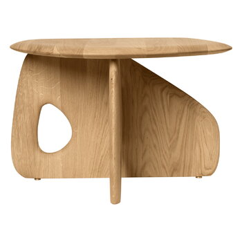 Ferm Living Tavolino da caffè Oar, piccolo, rovere naturale oliato, immagine extra