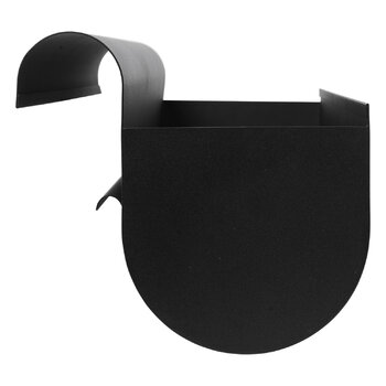 Ferm Living Uma parvekelaatikko, iso, musta, tuotteen lisäkuva