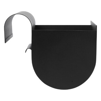 Ferm Living Uma parvekelaatikko, pieni, musta, tuotteen lisäkuva