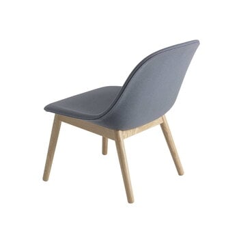 Muuto Fiber lounge chair, wood base, Divina 154 - oak, extra image