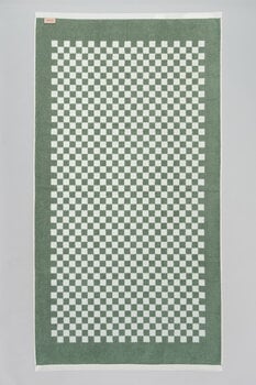 Baina Beach towel Roman, 90 x 170 cm, sage - chalk, extra image