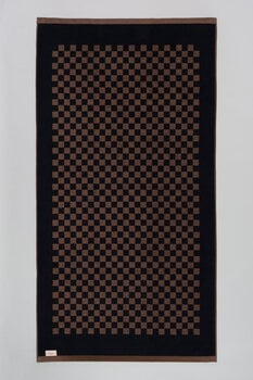 Baina Rantapyyhe Roman, 90 x 170 cm, tabac - noir