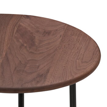 Wendelbo Floema coffee table, small, black - walnut