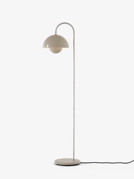 &Tradition Flowerpot VP12 floor lamp, grey beige