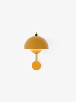 &Tradition Flowerpot VP8 wall lamp, mustard