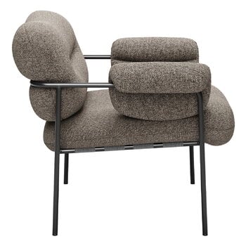 Fogia Bollo lounge chair,  Main Line Flax 26 - black
